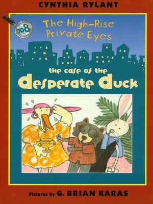 cover image of The Case of the Desperate Duck